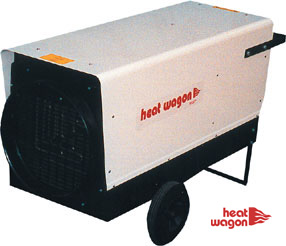 Heat Wagon P6000, IN STOCK- 6kw/ 204,700 Btu Portable Electric Space