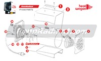 PennRadiant HW P1500 MAIN PARTS