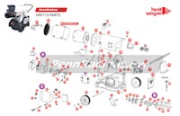 PennRadiant Heat Wagon HRF115 BASIC PARTS