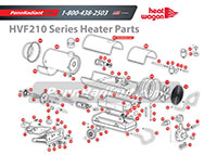 PennRadiant Heat Wagon HVF210 Primary