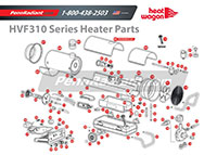 PennRadiant Heat Wagon HVF310 Primary