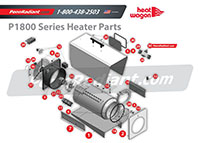 PennRadiant Heat Wagon P1800 Primary