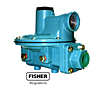 Fisher R522BCF gas regulator